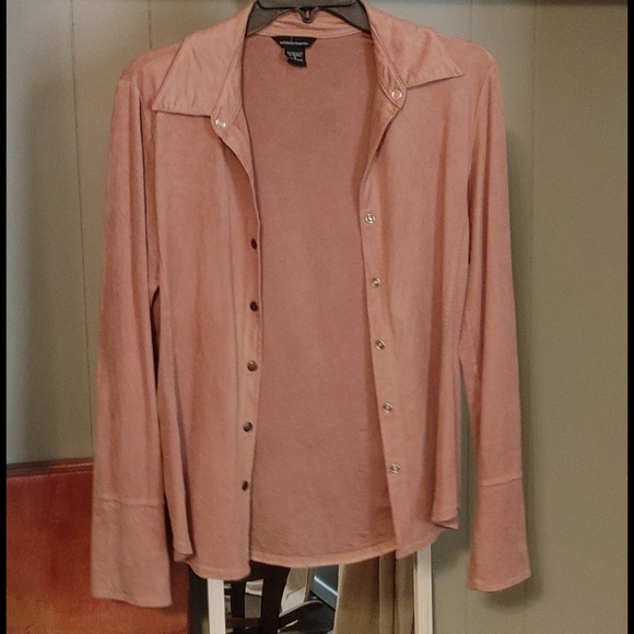 Snap Button Down Top - Picture 1 of 4